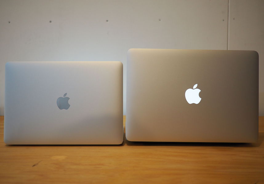 MacBookとMacBookProの比較